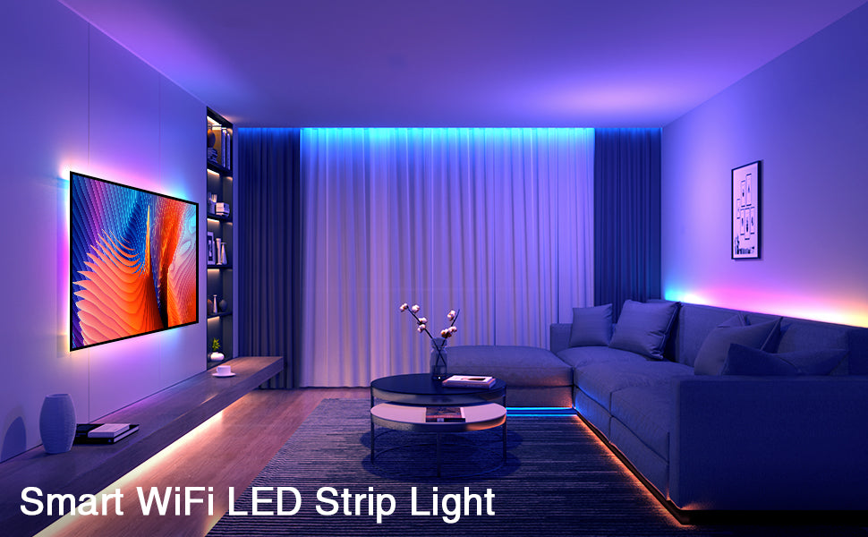 GOSUND SL2 NiteBird 5m WLAN LED Stripe Streifen Band LED Stripe  Leuchtstreifen mehrfarbig